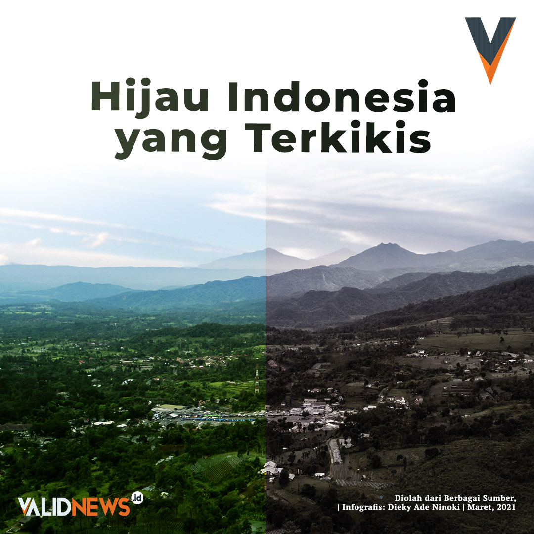 Hijau Indonesia yang Terkikis
